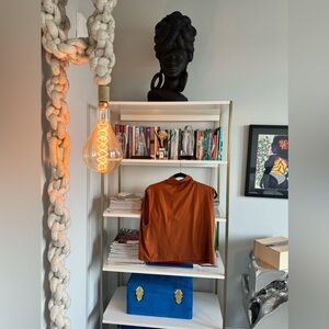 ZELIE FOR SHE CROPPED MOCKNECK TOP (Plus Size 2x/3x)